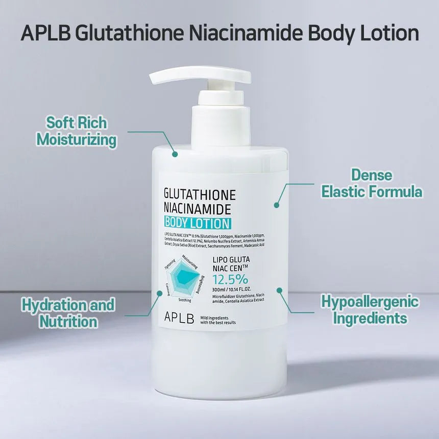 APLB Glutathione Niacinamide Body Lotion 300Ml
