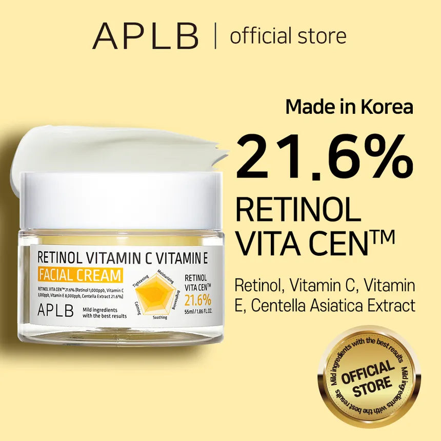 APLB Retinol Vitamin C Vitamin E Facial Cream 55Ml