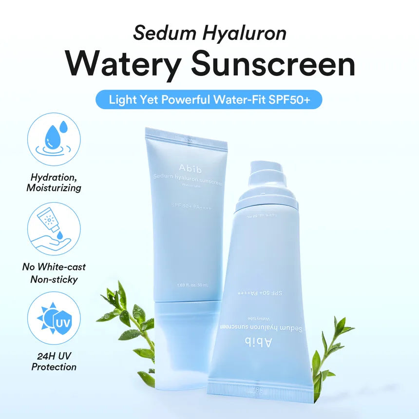 Abib Sedum Hyaluron Sunscreen Watery Tube 50Ml