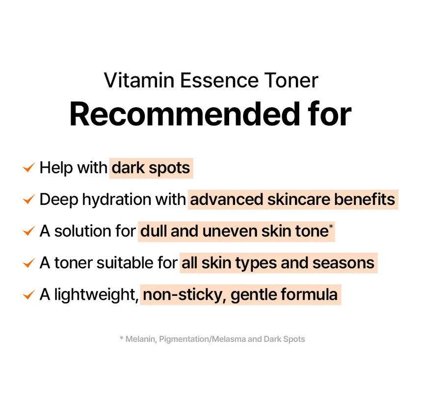 Dear, klairs Freshly Juiced Vitamin Essence Toner 180Ml