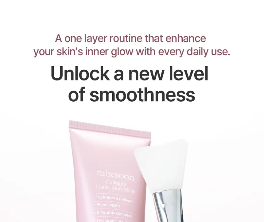 Mixsoon Collagen Glass Skin Mask 80Ml