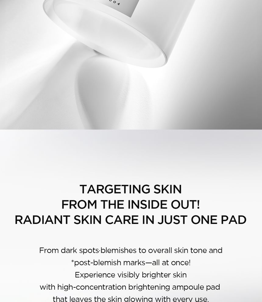 SKIN1004 Madagascar Centella Tone Brightening Dark Spot Ampoule Pad 60Pads