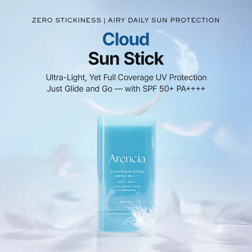 Arencia Cloud Sun Stick SPF50+ PA++++ 18g