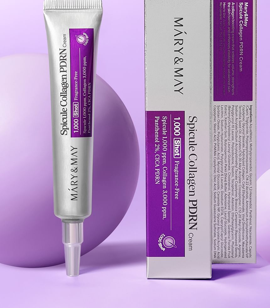 Mary & May Spicule Collagen PDRN Cream 15g