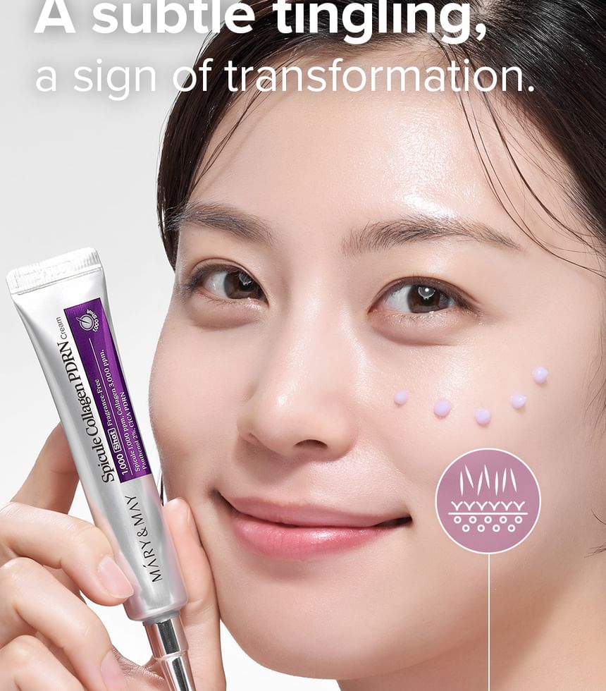 Mary & May Spicule Collagen PDRN Cream 15g