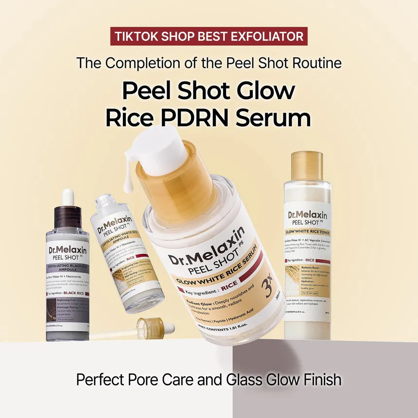 Dr. Melaxin Peel Shot Glow White Rice Serum 30Ml