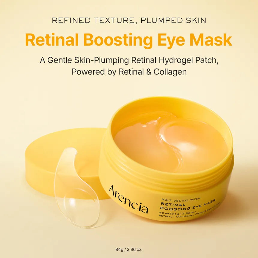 Arencia Retinol Boosting Eye Mask 60ea- 84g