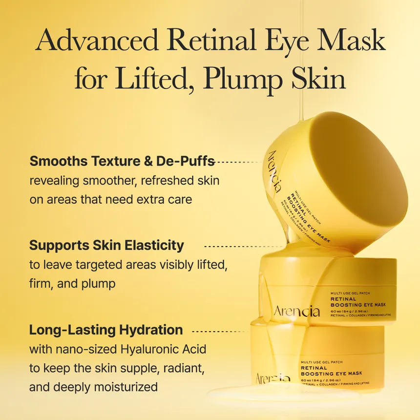 Arencia Retinol Boosting Eye Mask 60ea- 84g