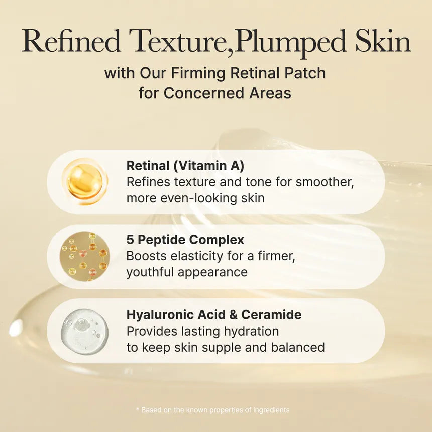 Arencia Retinol Boosting Eye Mask 60ea- 84g