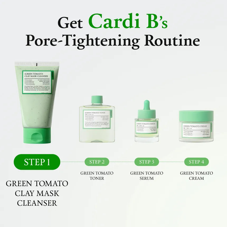 Fully Green Tomato Clay Pack Cleanser 120Ml