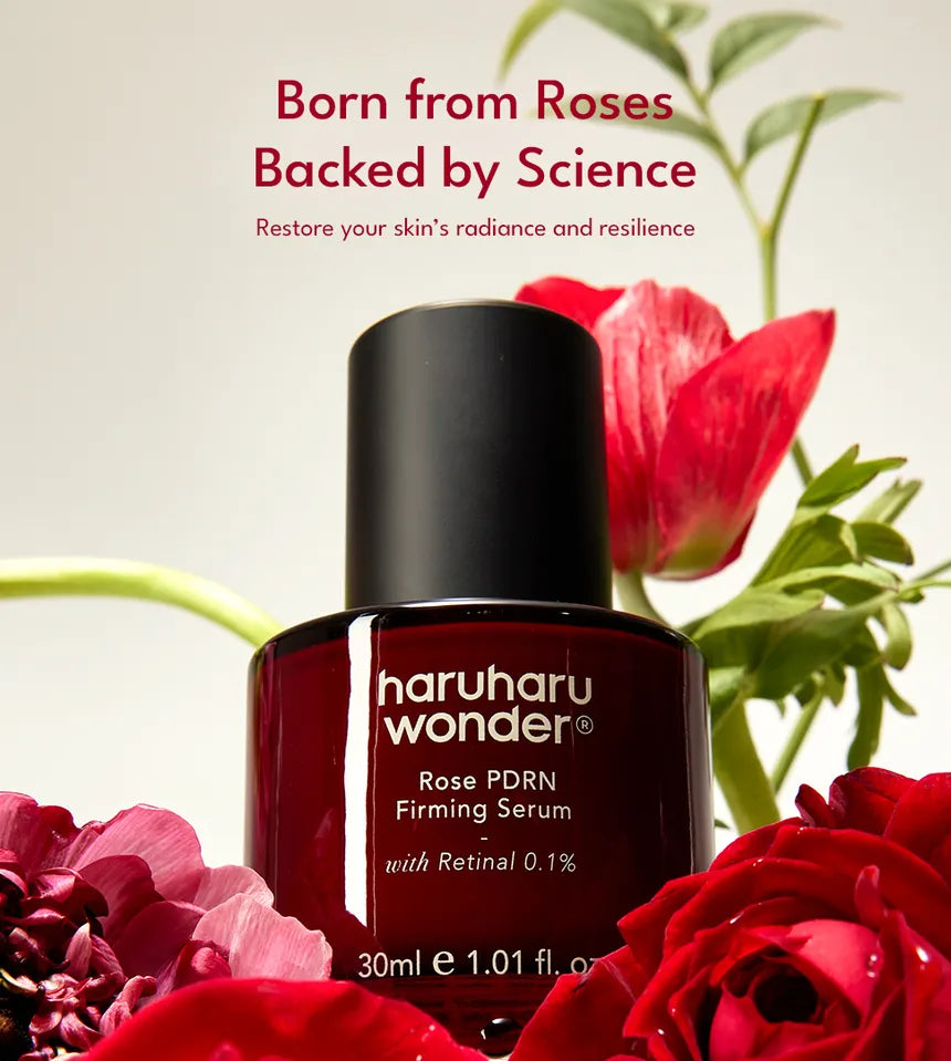 Haruharu Wonder Rose PDRN مصل شد البشرة بالريتينال 0.1% 30 مل
