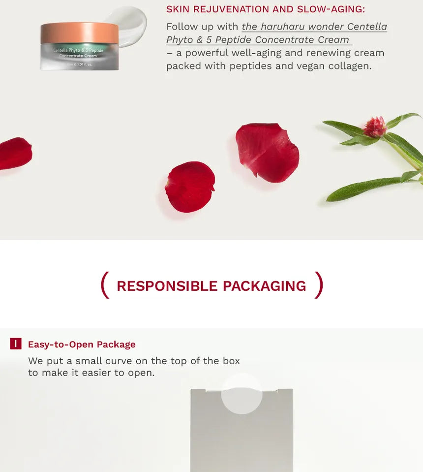 Haruharu Wonder Rose PDRN Firming Serum with Retinal 0.1% 30Ml