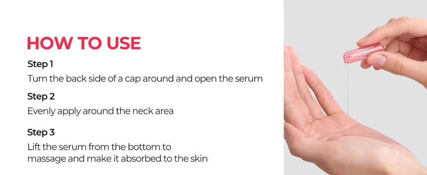 Dr. Melaxin Necksphalt ECM Ceramide سيروم للرقبة 1.5 مل × 10 عبوات