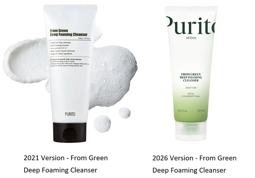 Purito From Green Deep Foaming Cleanser 150Ml