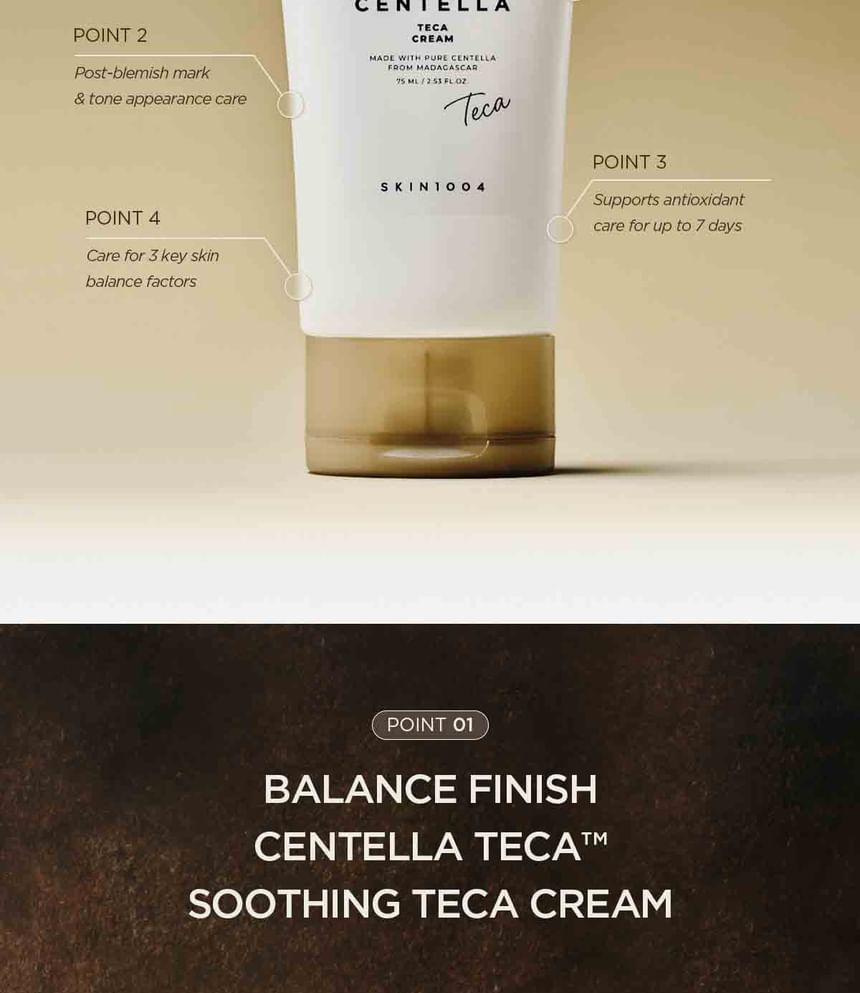 Skin1004 Madagascar Centella Teca Cream 75Ml