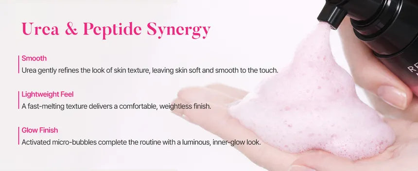 Shaishaishai Repair Milky Urea Glow Bubble Serum 110Ml