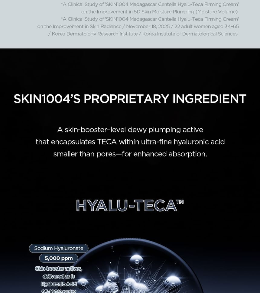 SKIN1004 Madagascar Centella Hyalu-Teca Firming Cream 50Ml