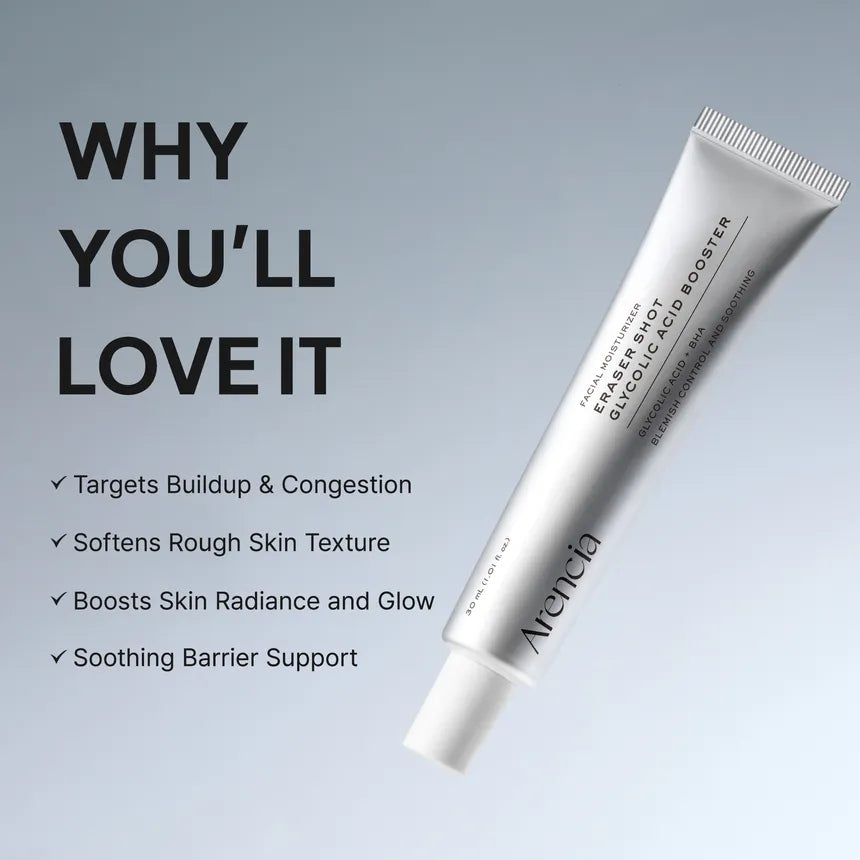 Arencia Eraser Shot Glycolic Acid Booster 30Ml