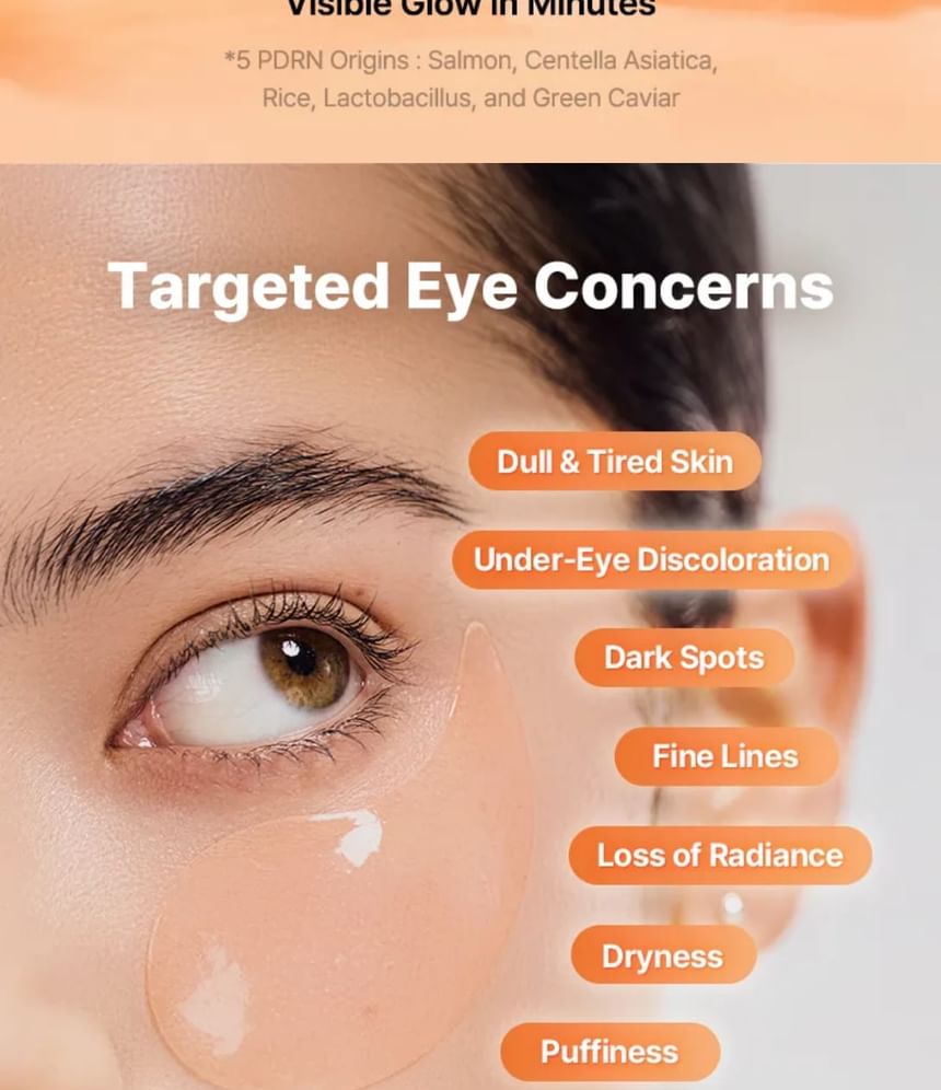 Cosrx 5 PDRN Collagen Vitalizing Hydrogel Eye Patch 60ea 85g