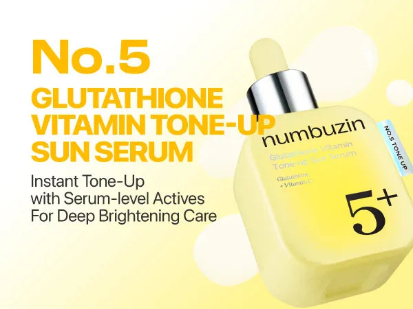 Numbuzin No.5 Glutathione Vitamin Tone Up Sun Serum 30Ml