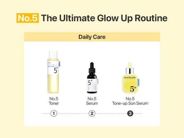Numbuzin No.5 Glutathione Vitamin Tone Up Sun Serum 30Ml