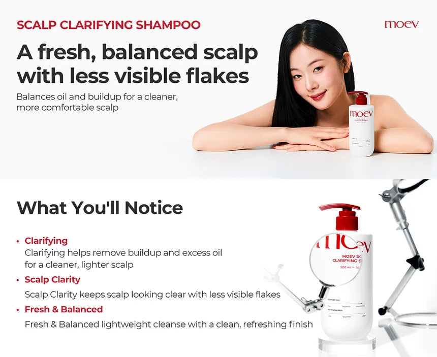 Moev Scalp Clarifying Shampoo 500Ml