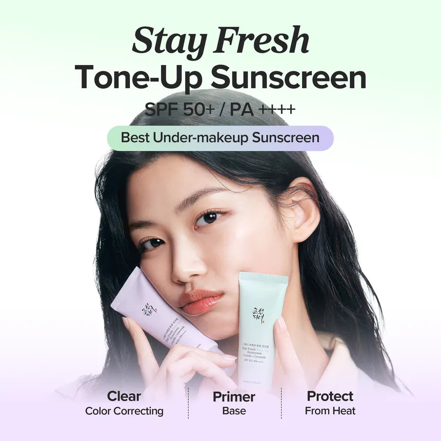 Beauty Of Joseon Stay Fresh Tone Up (Green) SunScreen Spf50 Pa++++ 50Ml