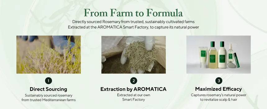 Aromatica Rosemary PDRN Scalp Serum 100Ml