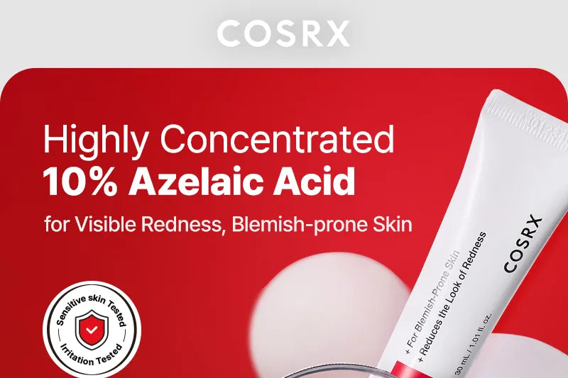 Cosrx Azelaic Acid 10 B5 Redness Soothing Cream 30Ml