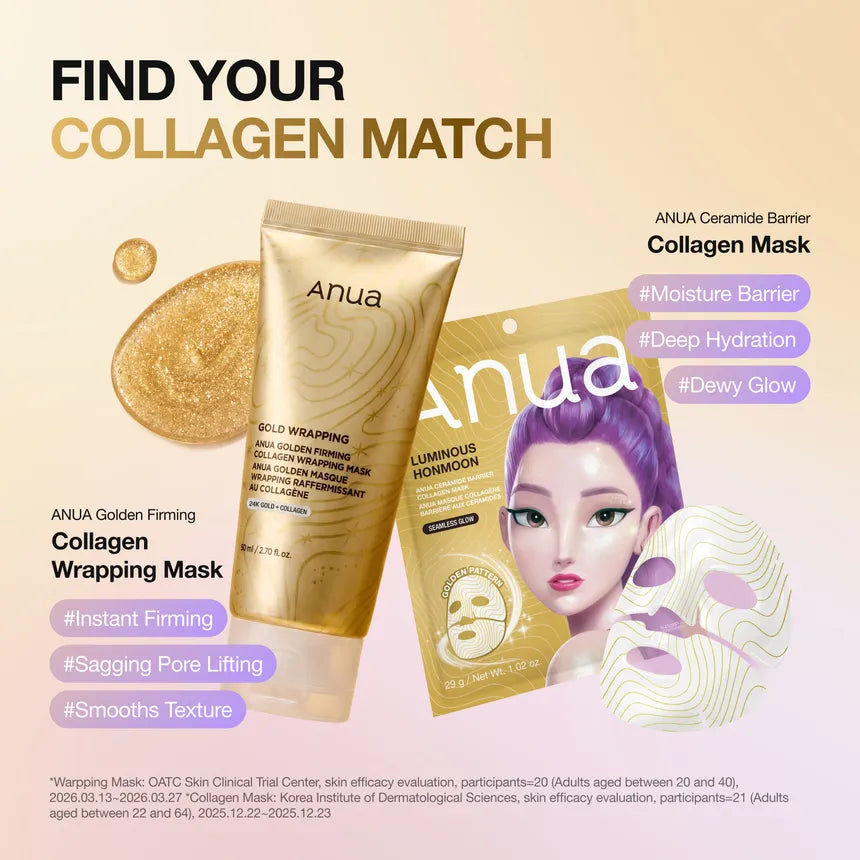 Anua Golden Firming Collagen Wrapping Mask 80Ml