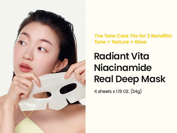 Biodance Radiant Vita Niacinamide Real Deep Mask 34g