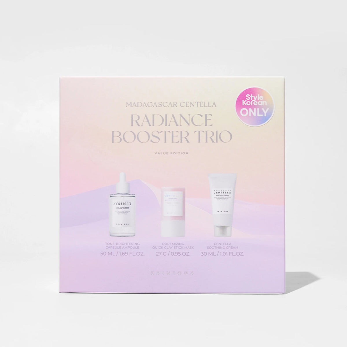 SKIN1004 Madagascar Centella Radiance Booster Trio