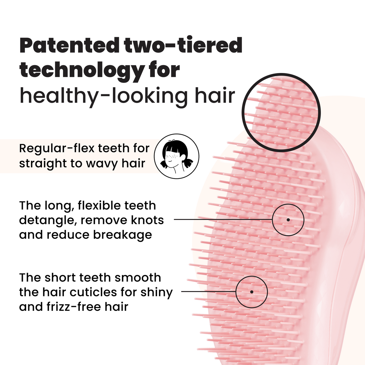 Tangle Teezer The Original Mini - Millennial Pink
