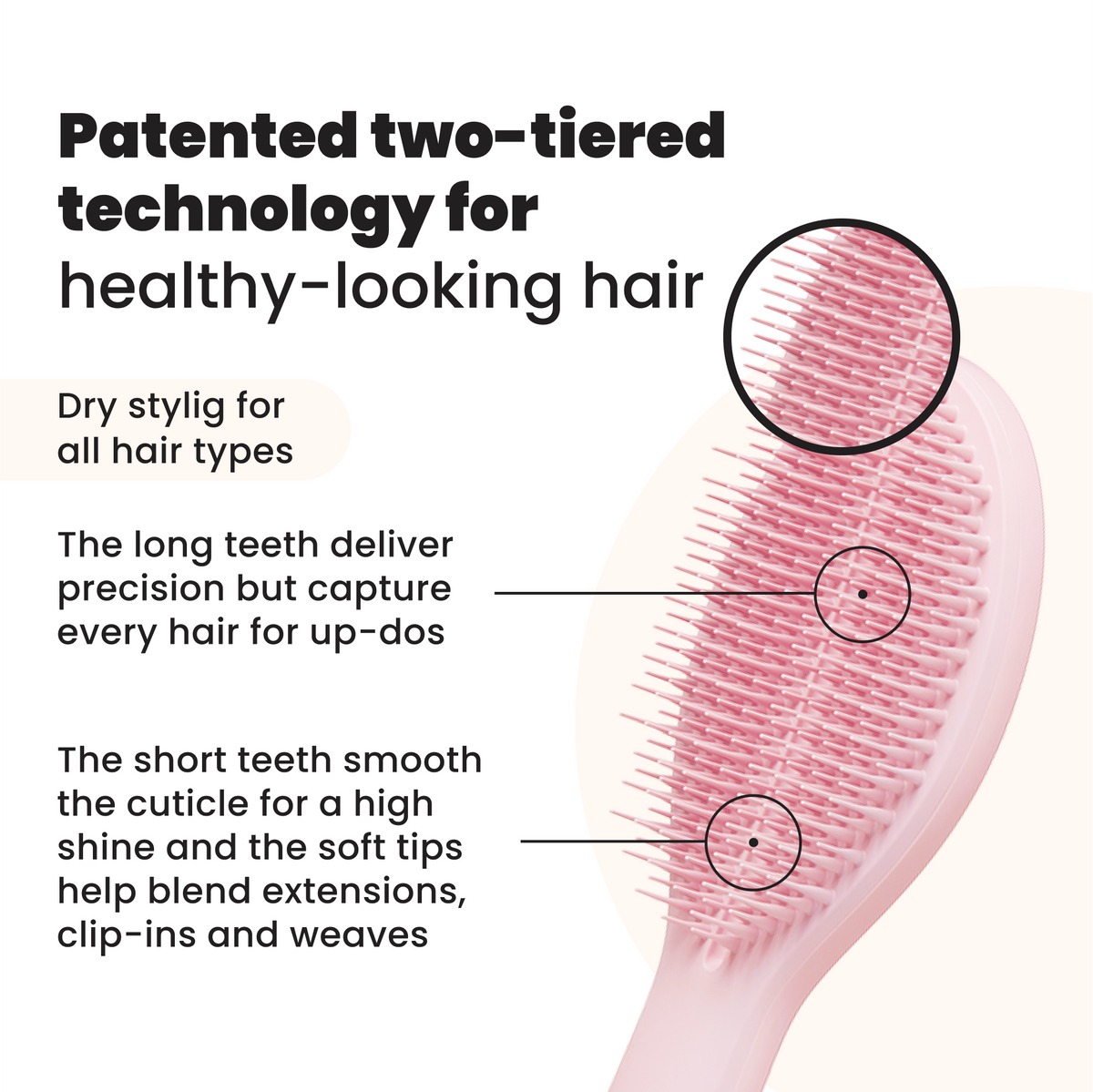 Tangle Teezer The Ultimate Styler - Millennial Pink