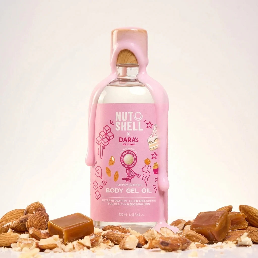 Nutshell x Dara's Body Gel Oil 250Ml