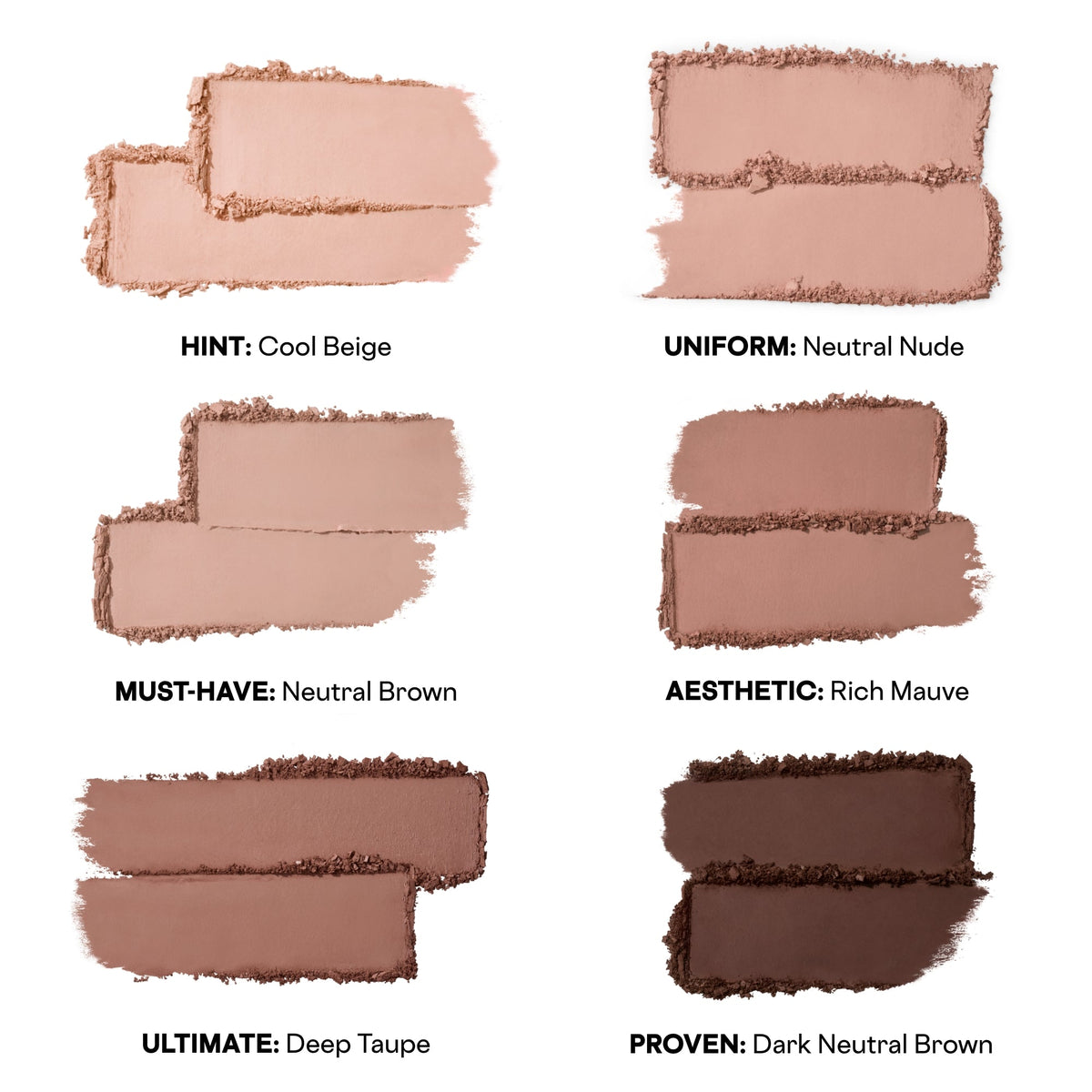 Patrick Ta Major Dimension Essential Artistry Edit Eyeshadow Palette Cool Taupe 10.8g