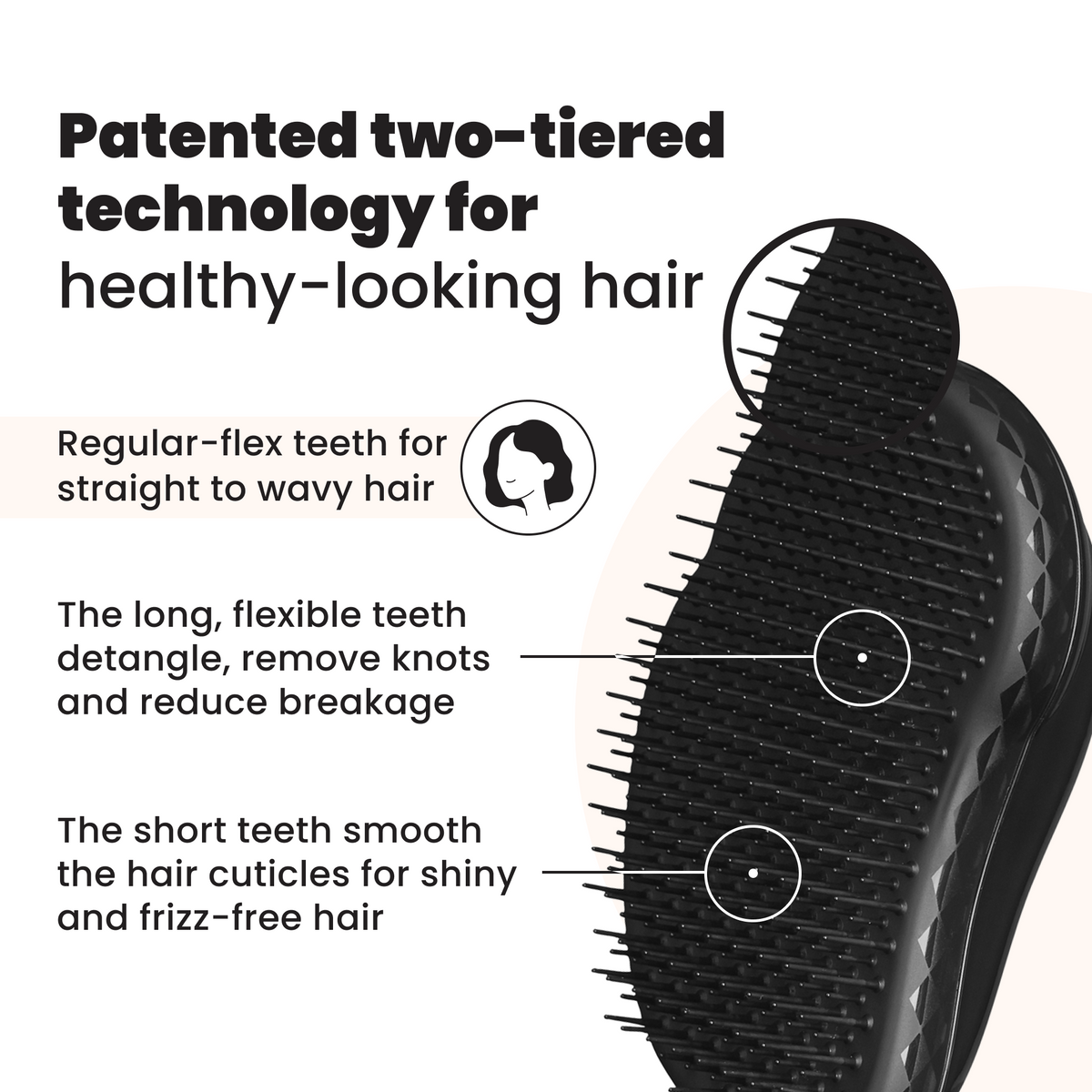 Tangle Teezer The Original - Panther Black