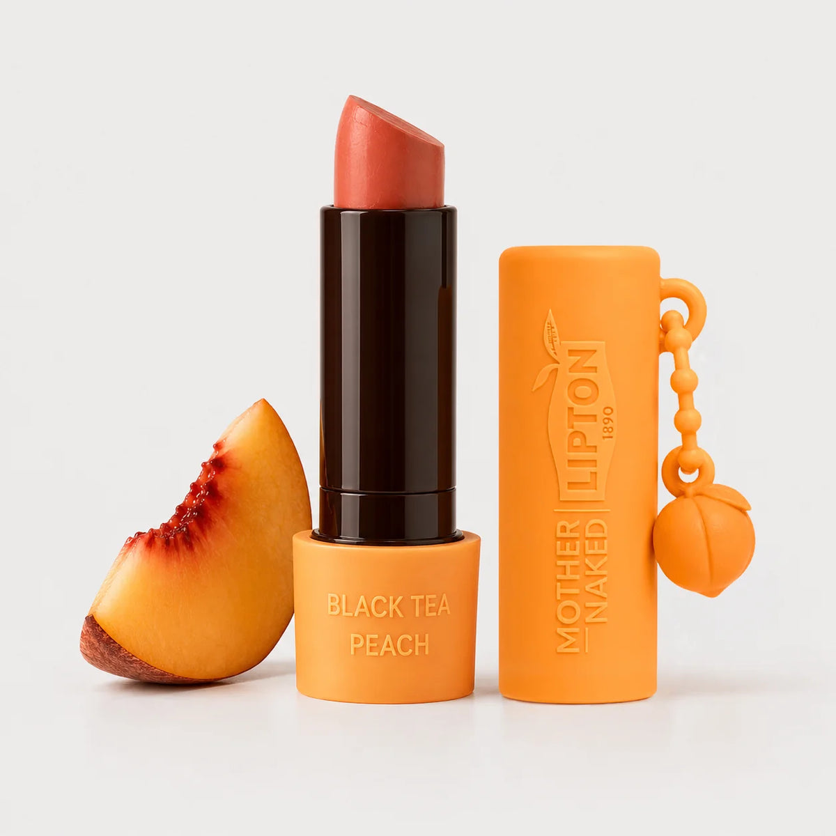 Mother Naked Black Tea Peach Lip Balm