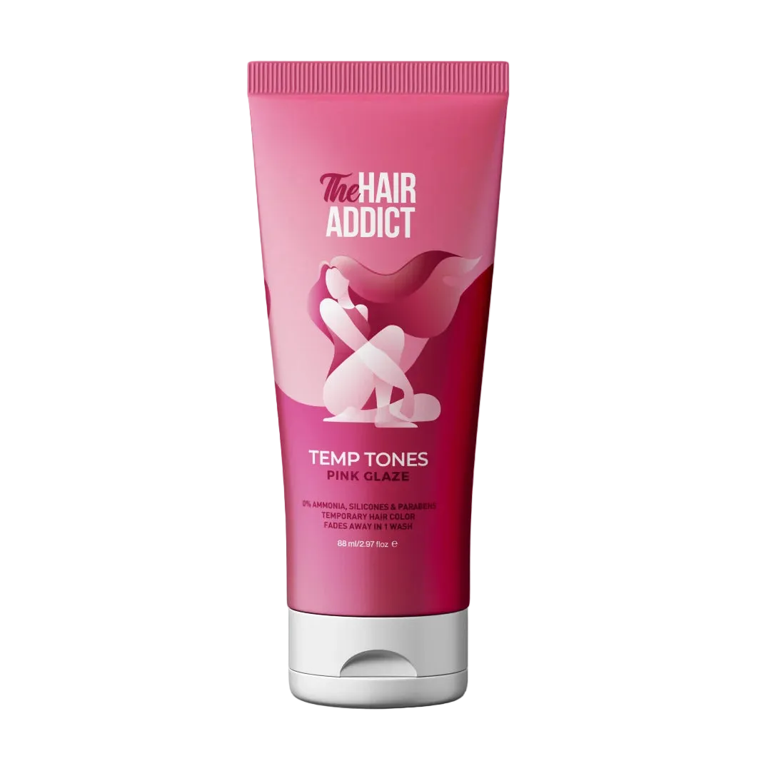 The Hair Addict Temp Tones Pink Glaze