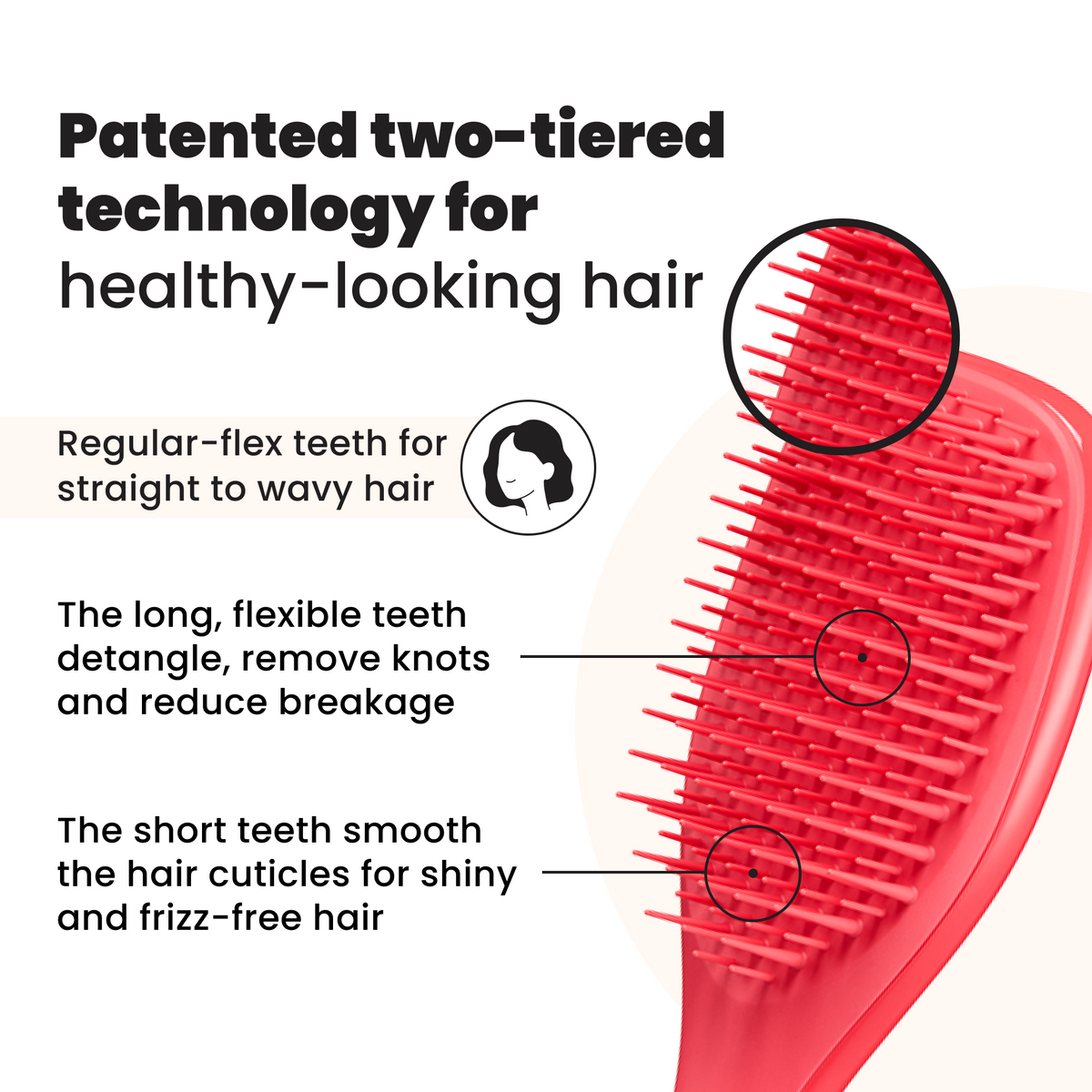 Tangle Teezer The Ultimate Detangler Mini - Pink Punch