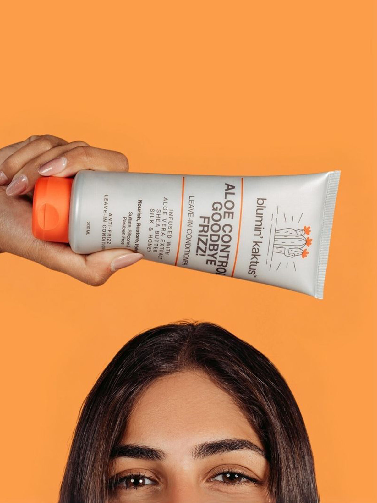 Blumin Kaktus Aloe Control Goodbye Frizz Leave In Conditioner 200Ml