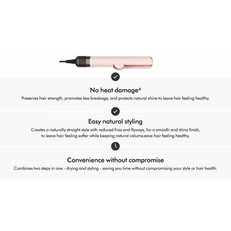 Dyson HT01 Airstrait Hair Straightener Ceramic Apricot/Topaz