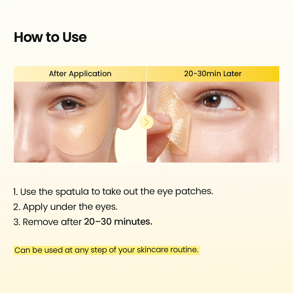Biodance Vita Niacinamide Eye Patches 30 Pairs
