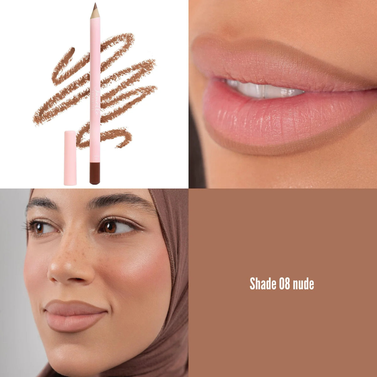 Janelle Lip Liner 08 Nude 1.5g