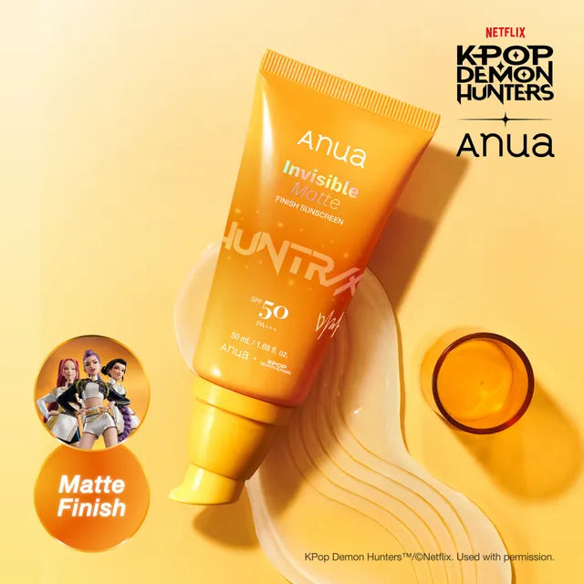 Anua Invisible Matte Finish Sunscreen SPF 50 Pa++++50Ml
