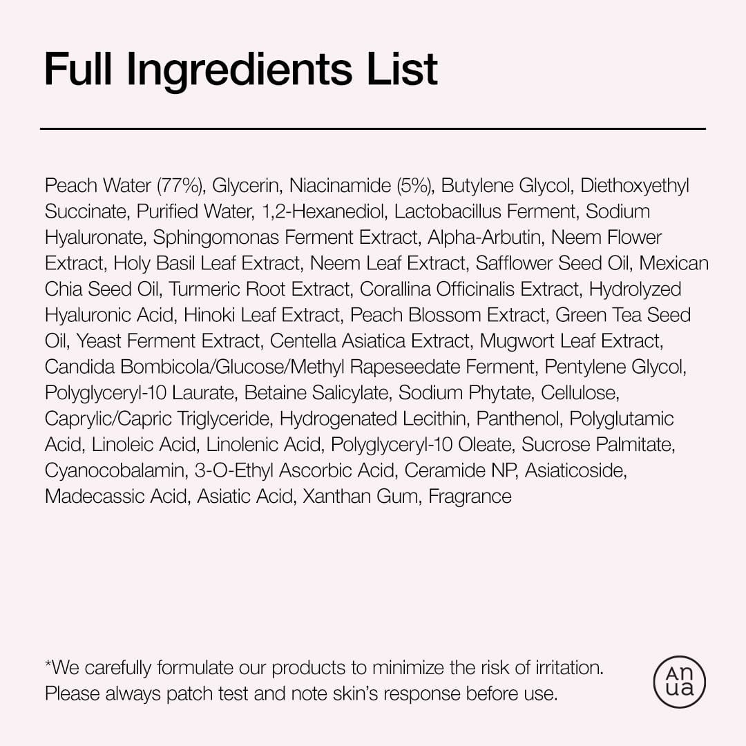 Anua Peach 70% Niacinamide Serum 30Ml