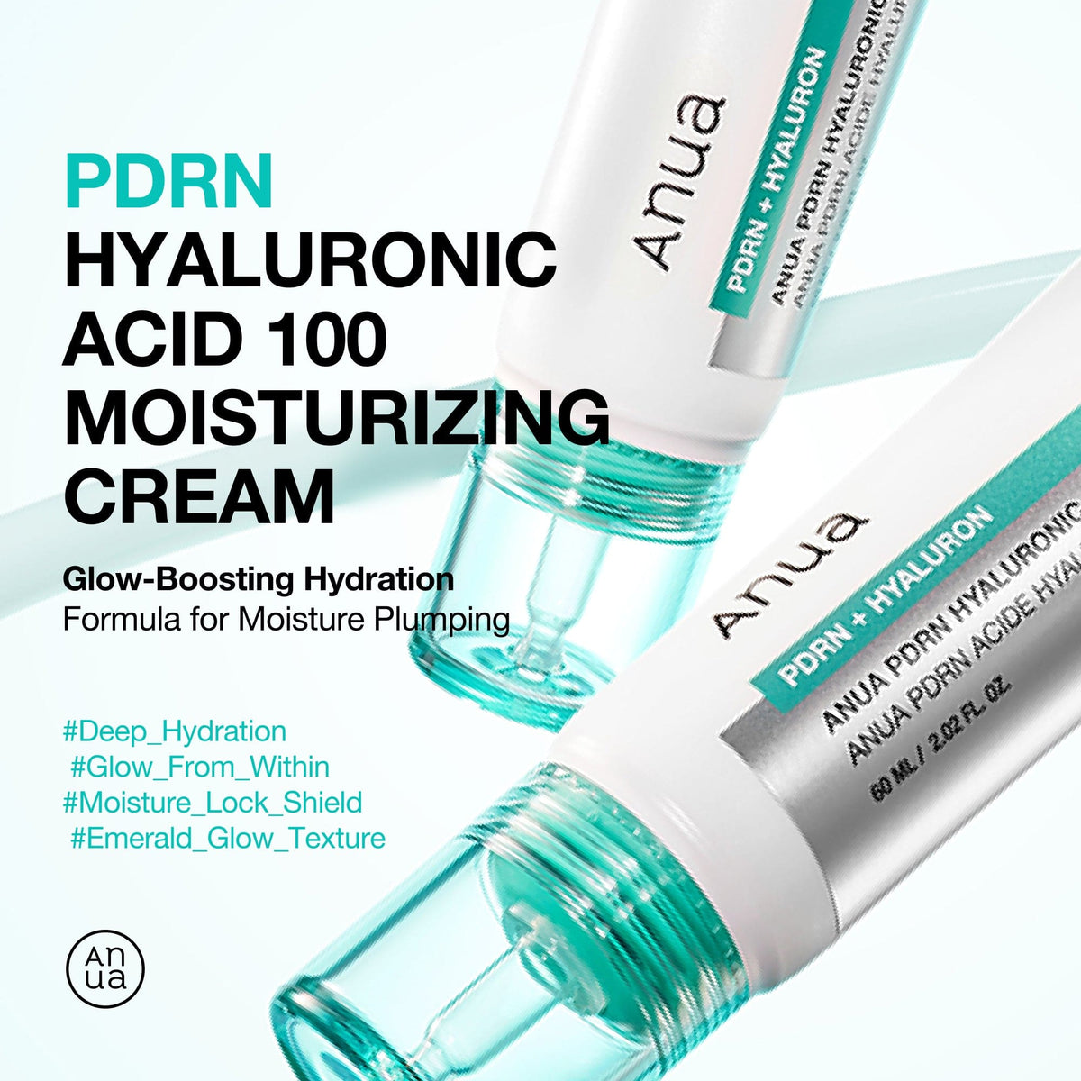 Anua 100+ PDRN + Hyaluronic Moisturizing Cream 60Ml