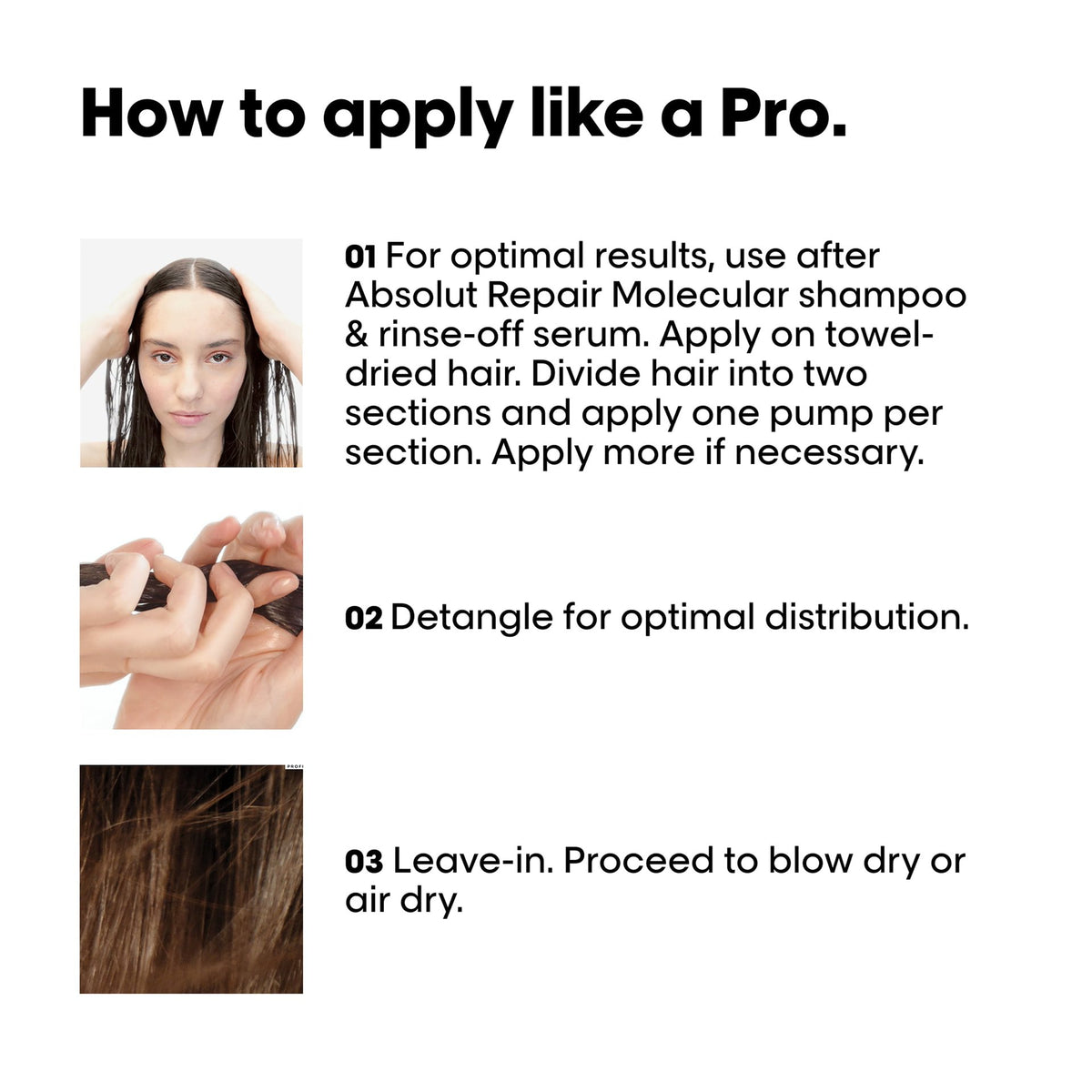 L'Oreal Professionnel Serie Expert Absolut Repair Molecular Leave In Mask 100Ml
