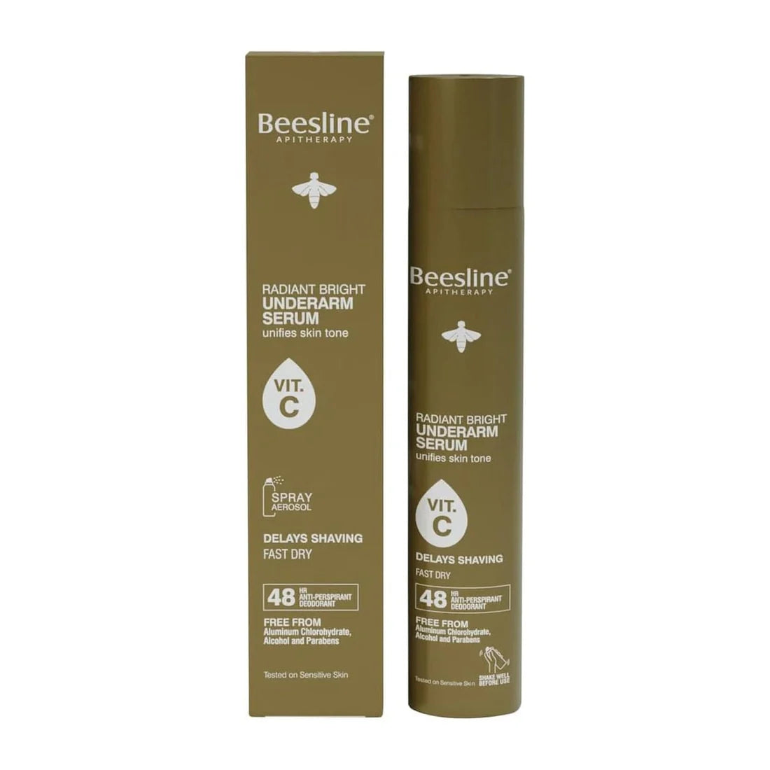 Beesline Radiant Bright Delays Shaving Underarm Serum 150Ml