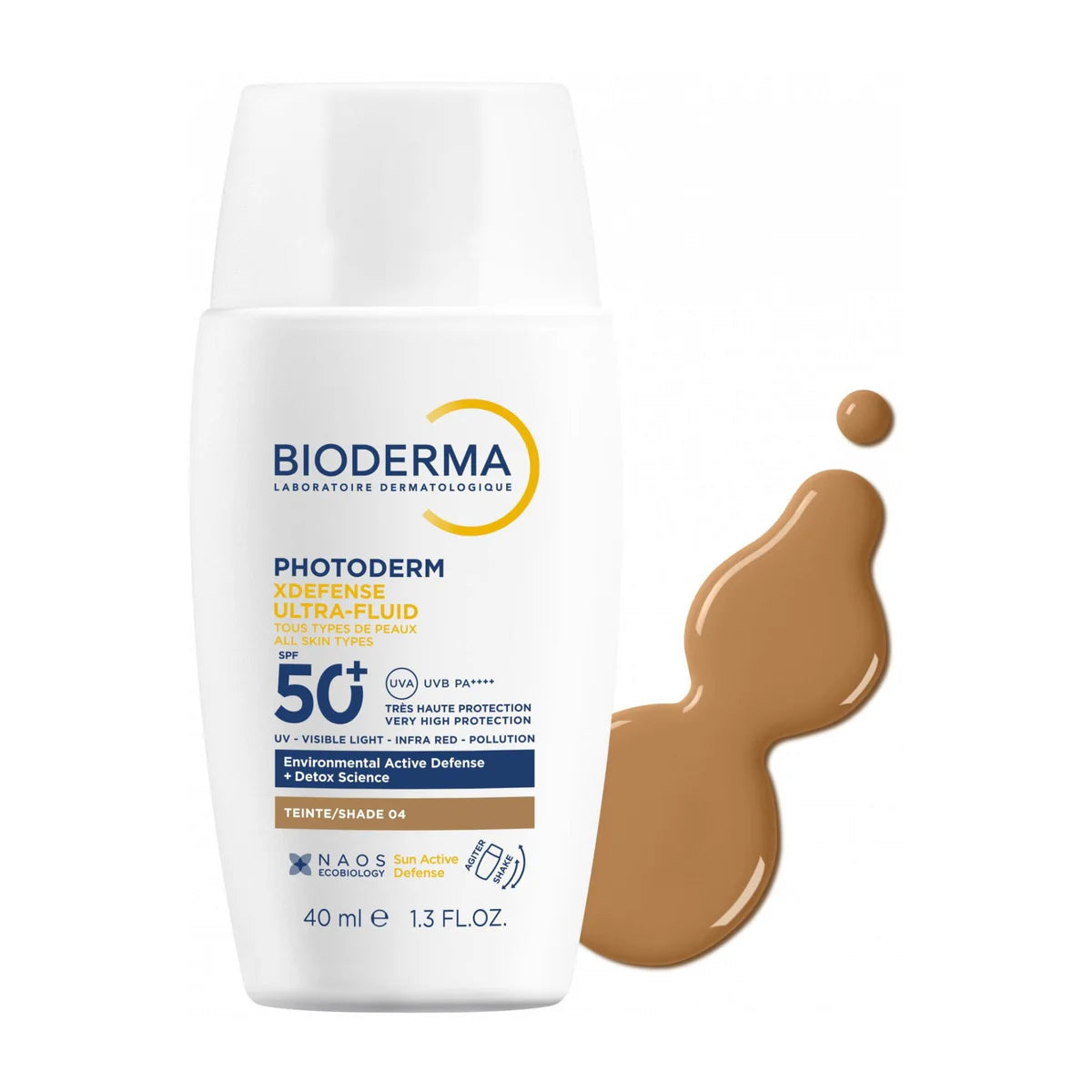 Bioderma Photoderm Xdefense Ultra Fluid SPF 50+ Tinted Sunscreen Shade 04 40Ml